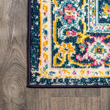 Brooklyn Geometric Medallion Area Rug
